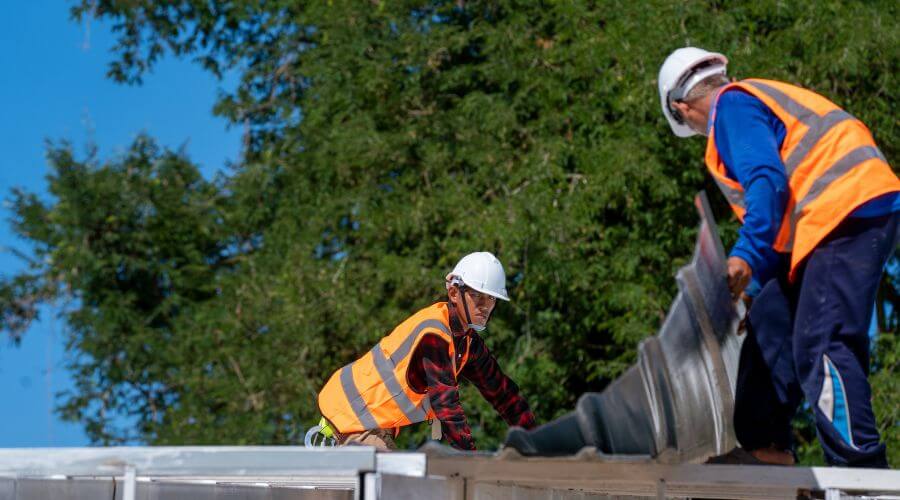 Professional metal roof installation in Lake City, CO
